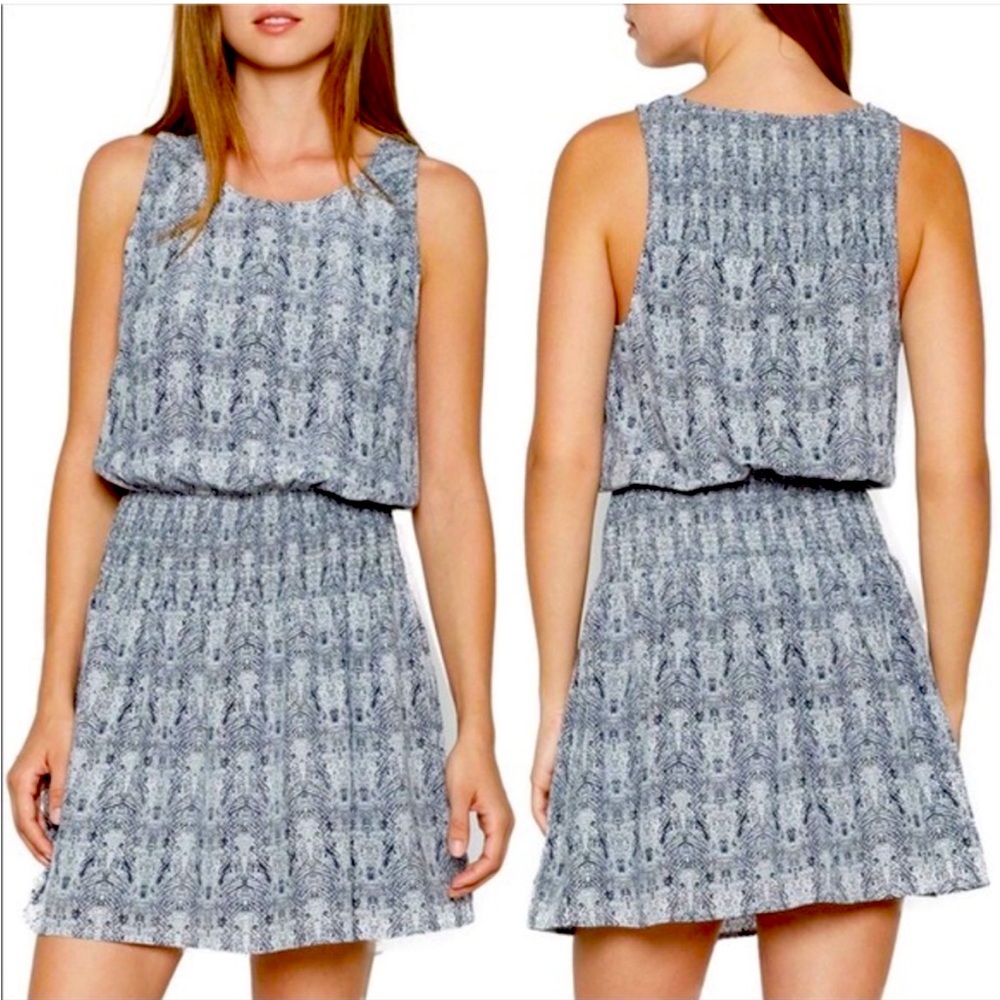 Joie Lawska silk python print dress.